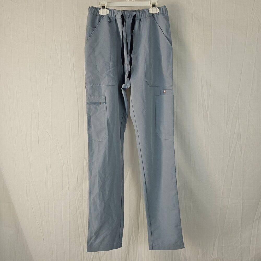 Figs Technical Collection Pisco Basoc Scrub Pants Men's Size XS Light Blue